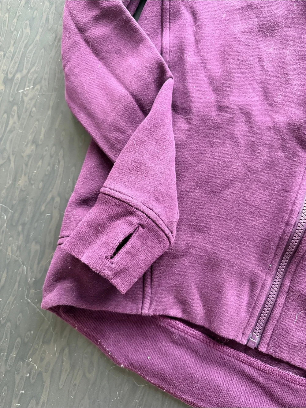 Lululemon Women’s Purple Scooba Zip-Up Hoodie Jacket